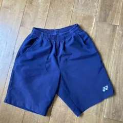 YONEX ネイビー ハーフパンツ ジュニア　140