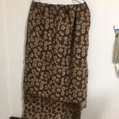 ☆ローリーズファーム☆リバーシブル☆大判ストール☆