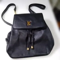 Paloma Picasso レザー リュック ブラックのサムネイル