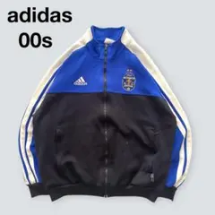 00s adidas トラックジャケット パフォーマンス刺繍ロゴ