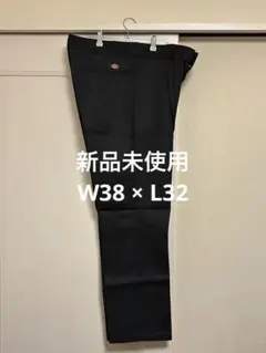 新品未使用 ディッキーズ 874 ワークパンツ W38×L32 ブラック BK