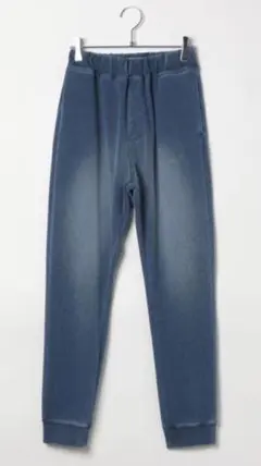 スゴラクストレッチデニムリブパンツ