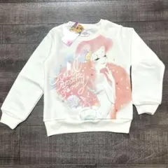 ① 新品未使用タグ付き　ディズニープリンセス　アリエル　トレーナー　パーカー