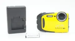 【美品 完動品】フジフィルム FUJIFILM FinePix XP70 FinePix XPシリーズ フジフイルム コンデジ FUJIFILM XP70 ブルー 中古