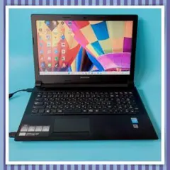 【美品】新品SSD✅メモリ8GB✅Lenovo✅すぐ使えるカメラ付ノートパソコンのサムネイル
