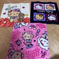 日焼けキティ　ハンドタオル