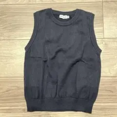 MIKI HOUSE ベスト 120 ネイビー