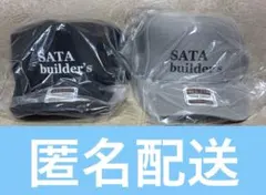 佐田ビルダーズ　キャップ　ブラック　グレー