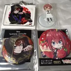 ツイステ リドル・ローズハート 缶バッジ アクスタ アクキー