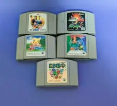 Nintendo ニンテンドー 64 ソフト 5本セット②