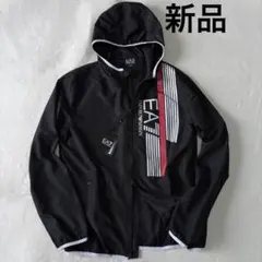美品】EMPORIO ARMANI ナイロンフーデッドブルゾン48サイズ濃紺 美品】EMPORIO ARMANI ナイロンフーデッドブルゾン48サイズ濃紺 - メルカリ