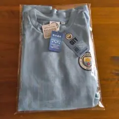 マンチェスターシティ　長袖Tシャツ サックス Мサイズ しまむら