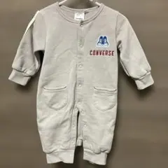 CONVERSE スニーカー刺繍付きロンパース