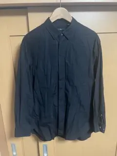 UNIQLO+J スーピマコットンオーバーサイズシャツ Lサイズ 黒無地