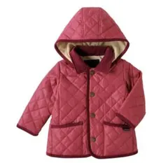 ミキハウス　キルティングジャンパー新品未使用タグ付き　ピンク