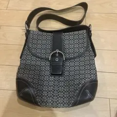 コーチ　COACH ショルダーバッグ　ブラック　　　2way 美品
