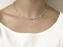 ビーズネックレス⭐︎handmade⭐︎No.5