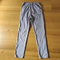 紫 ストレッチボトムス ウエストゴム　無印良品　140