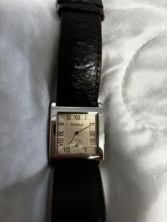 稼働品 希少品 フルラ レディース 腕時計 四角形 ちょうちょ FURLA フルラ OCTAGONAL オクタゴナル ダブルトゥール FL