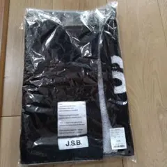 新品 三代目JSB J.S.B. 黒 マフラータオル ブラック