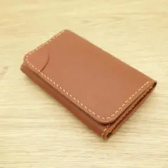 ヘルツ 仕切り付きミニ財布 名古屋店限定 マーブルマンゴー HERZ