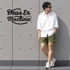 DEUS EX MACHINA｜サマーイージーショーツSストレッチオリーブカーキのサムネイル