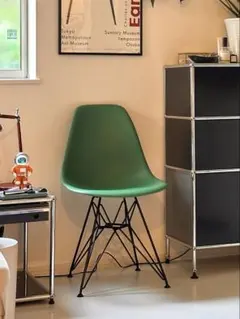 ファイバー入！Shell Chair レッド ファイバーグラス Vitraベース