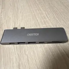 CHOETECH HUB-M14 USB C ハブ 7in2 カードリーダー