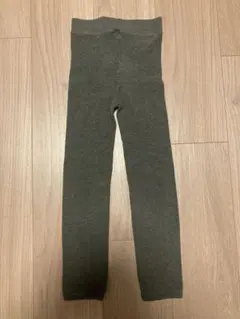 グレーのキッズレギンス