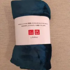 UNIQLO 非売品　ブランケット　グリーン