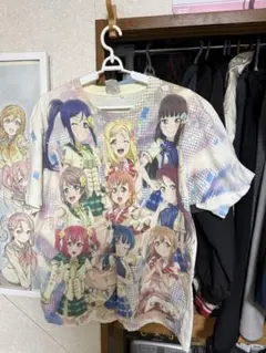 ラブライブ！サンシャイン!! フルグラフィックTシャツ XL