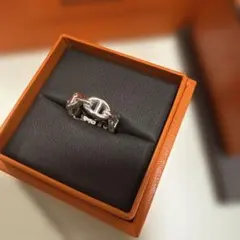 エルメス シェーヌダンクル リング 53 SV×YG 正規品 エルメス シェーヌダンクル リング 53 SV×YG 正規品 - メルカリ