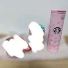スターバックスバレンタイン2022ハート型マグカップ ステンレスボトルタンプラー