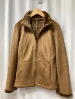 最終値下げ　サンヨーコート　フェイクムートンジャケット