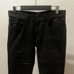 neil barrett damage coating jeans