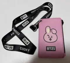 BT21 COOKY パスケース ネックストラップ付き BTS グクのサムネイル
