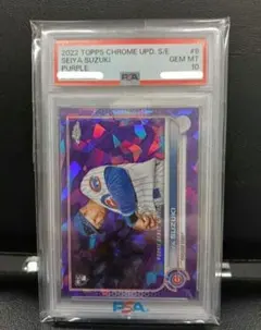 鈴木誠也 2022 Topps ルーキー サファイア 10シリアル PSA10