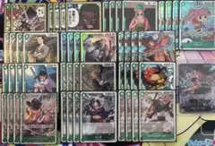 ワンピカード　デッキ販売）緑ゾロ　リーパラ付