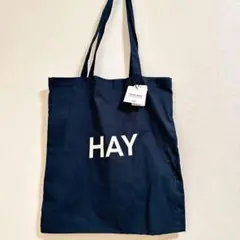 【新品未使用】タグ付き[HAY] ヘイ トートバッグ　 ネイビー(naby)
