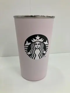 【スターバックス　ステンレスカップ】ペールピンク