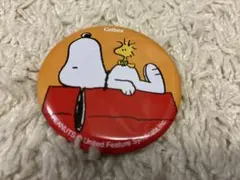 Calbee カルビー スヌーピー ウッドストック 缶バッジ PEANUTS
