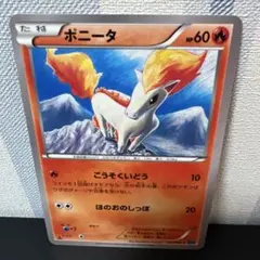 ポケモン［希少　レア　ポニータ C XY2 ワイルドブレイズ 012/080］