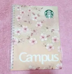 スターバックス Campus リングノート 桜 ピンク　2026のサムネイル