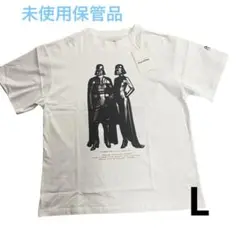 未使用タグ付き AWESOME パロディーTシャツ ダース・ベイダー L
