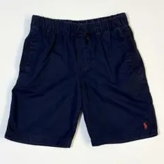 POLO RALPHLAUREN ネイビー ハーフパンツ　M 10-12