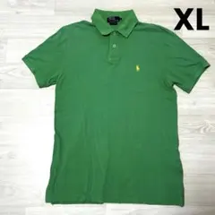ポロラルフローレン ポロシャツ 緑 グリーン メンズ Mサイズ 春夏