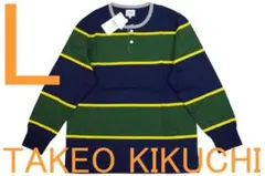 在庫処分 タケオキクチ 男性用 長袖Tシャツ（L）№11 新品 62%OFFのサムネイル