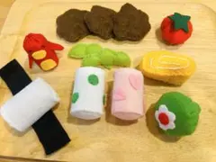 フェルトおままごと　ハンドメイド