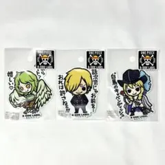 ONE PIECE B-SIDE LABEL ステッカー3枚セット