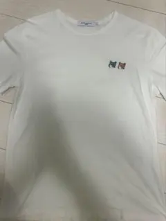 MAISON KITSUNÉ ホワイト Tシャツ